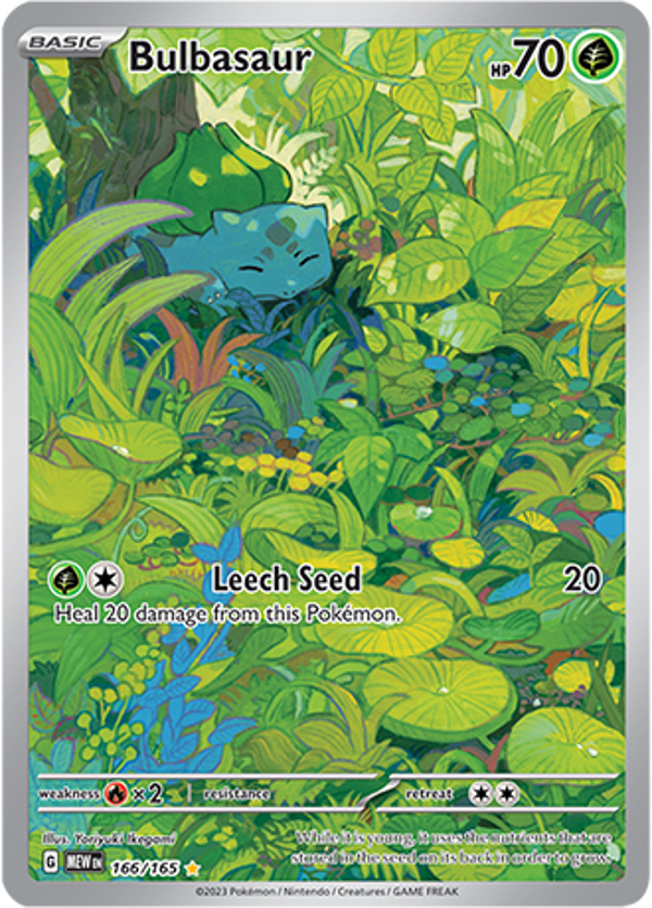 Bulbasaur (166/165) [Scarlet & Violet: 151]