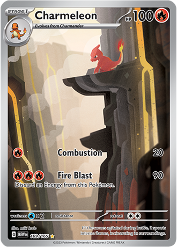 Charmeleon (169/165) [Scarlet & Violet: 151]