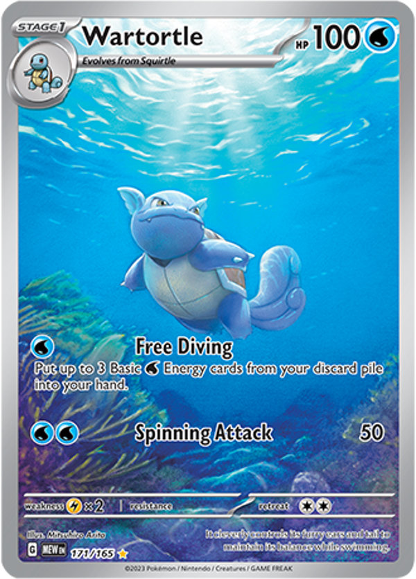 Wartortle (171/165) [Scarlet & Violet: 151]