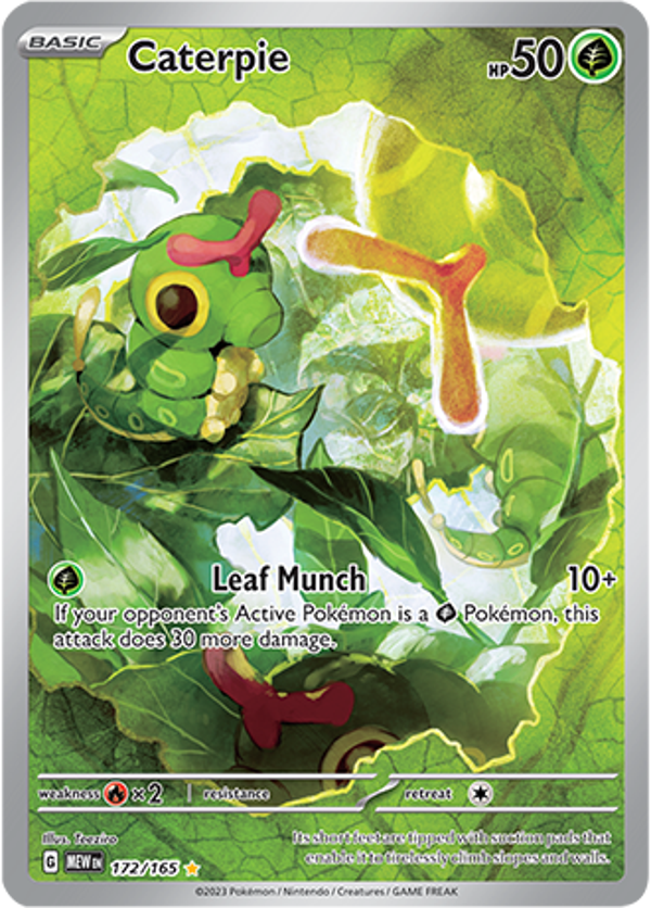 Caterpie (172/165) [Scarlet & Violet: 151]