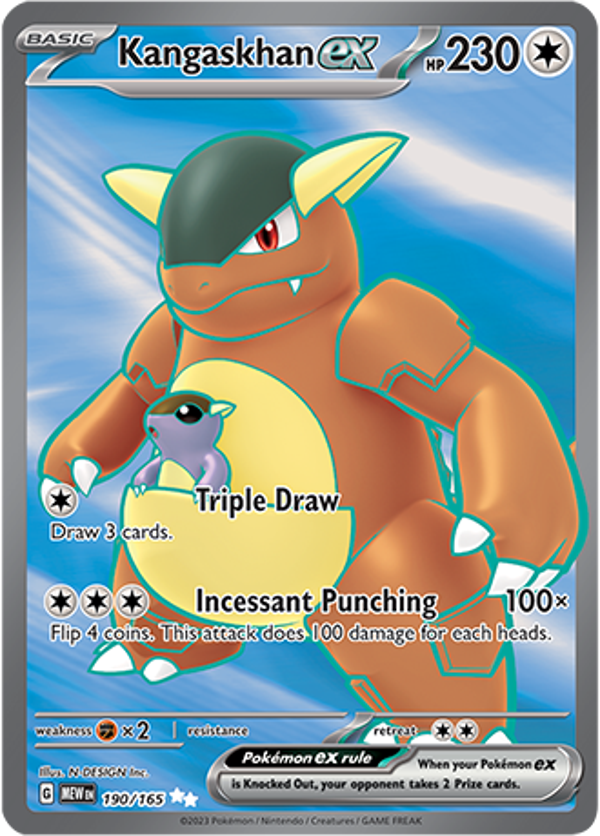 Kangaskhan EX (190/165) [Scarlet & Violet: 151]