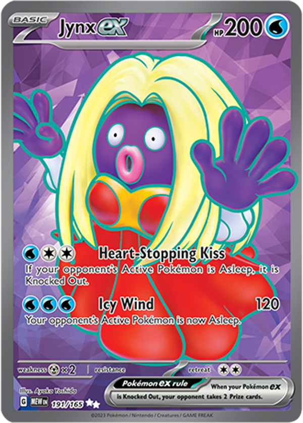 Jynx EX (191/165) [Scarlet & Violet: 151]