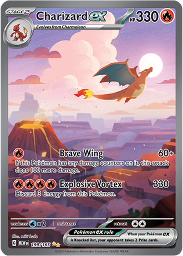 Charizard EX (199/165) [Scarlet & Violet: 151]