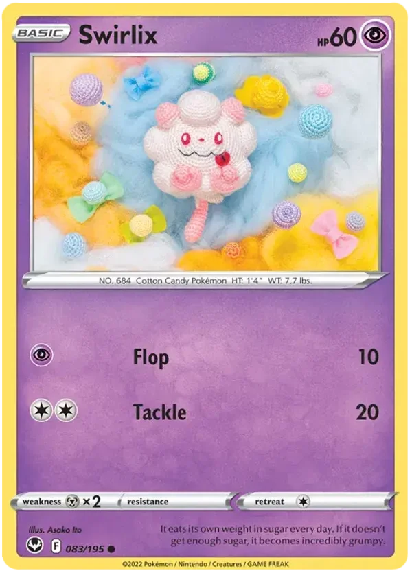 Swirlix (083/195) [Sword & Shield: Silver tempest]