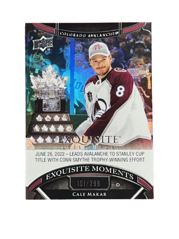Exquisite Moments Cale Makar #101/299