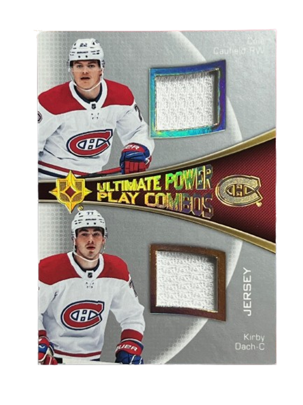 Ultimate Power Play Combos Jersey Kirby Dach / Cole Caufield