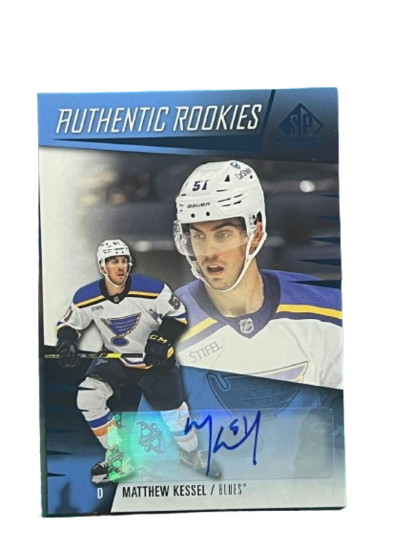 Authentic Rookies Matthew Kessel