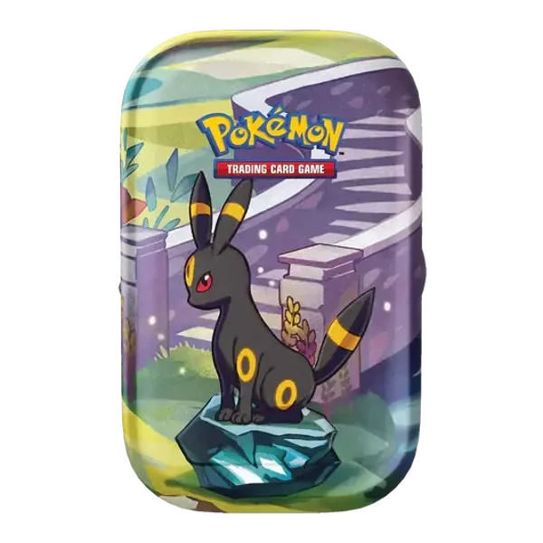 Précommande Pokémon Scarlet & Violet Prismatic Evolutions Mini Tin