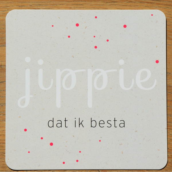 Enkele kaart - jippie dat ik besta