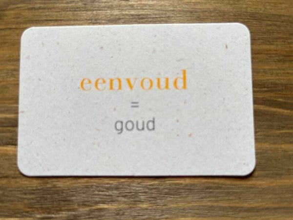 Ik kaartje - eenvoud is goud