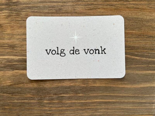 Ik kaartje - volg de vonk