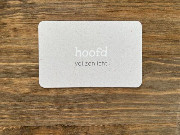 Ik kaartje - hoofd vol zonlicht