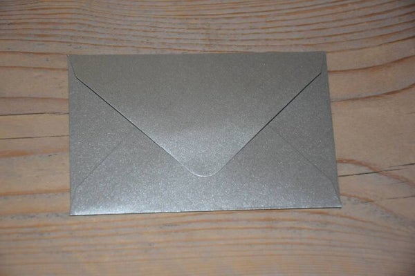 Zilveren envelopje