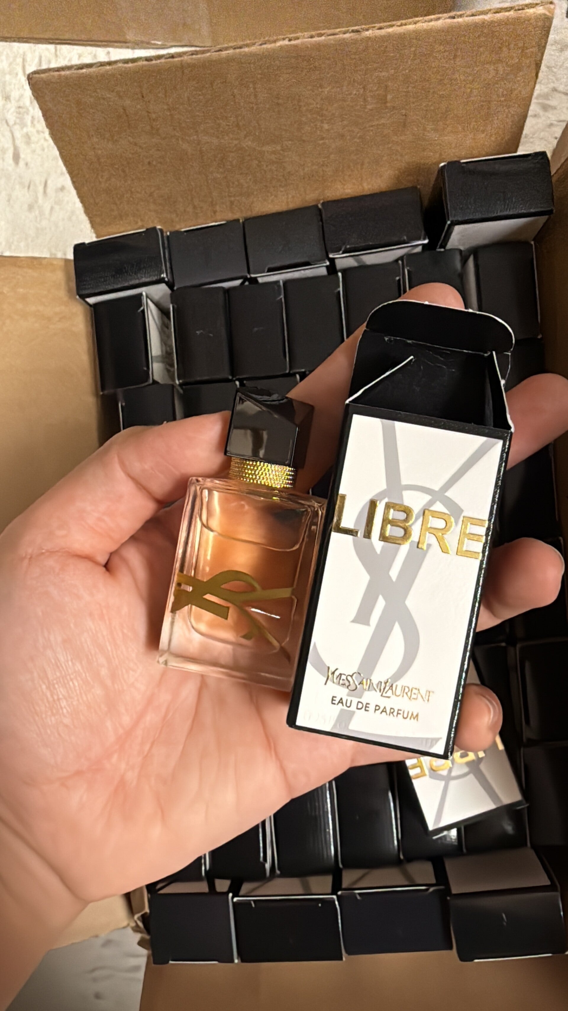 10 pcs ysl libre mini perfume