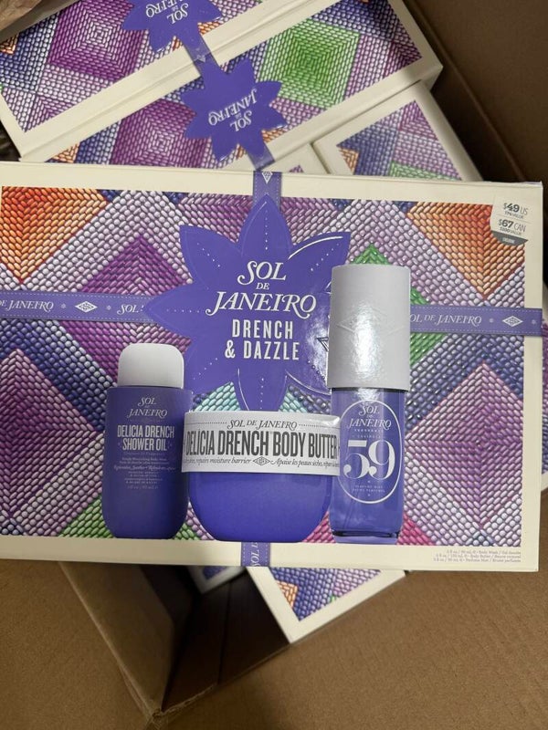 Sol de Janeiro  Drench & Dazzle Delícia Drench™ Body Routine Gift Set