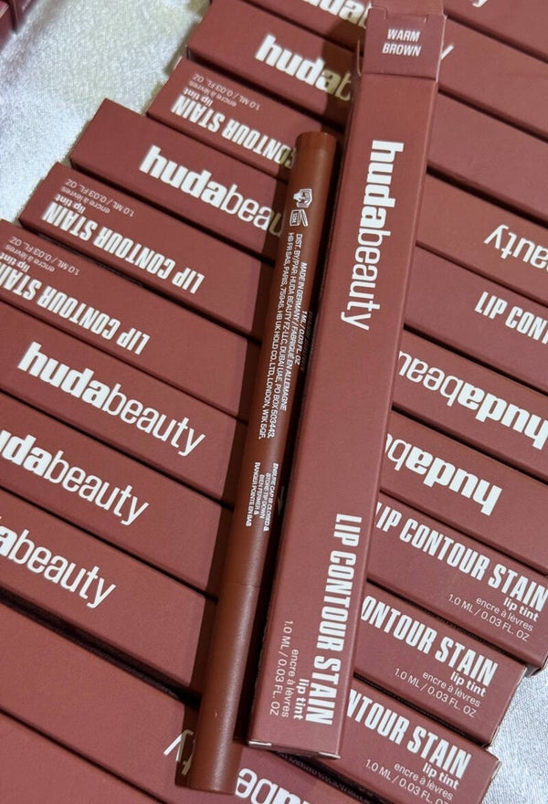 Huda Beauty lip tint # Cherry Red