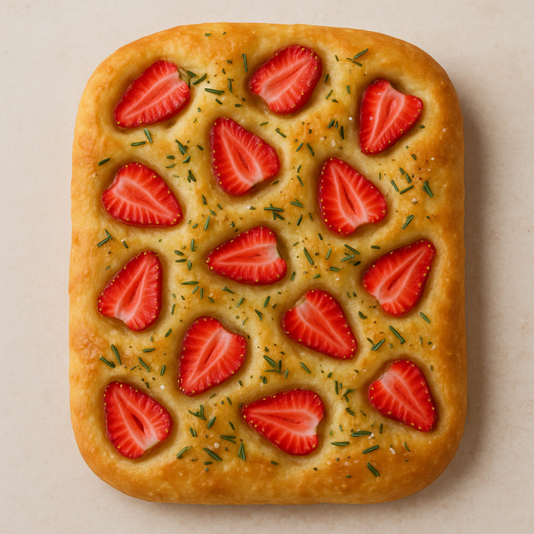 Strawberry Focaccia 🍓
