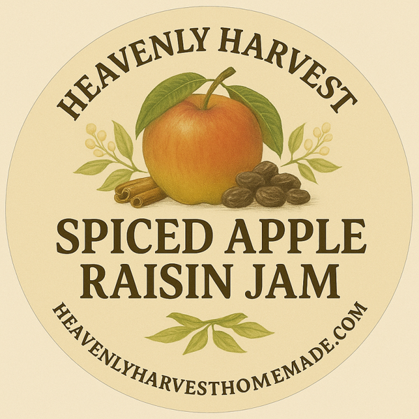 Spiced Apple Raisin Jam