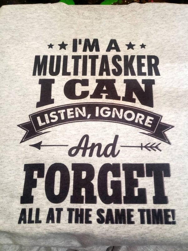 T shirt multitasking