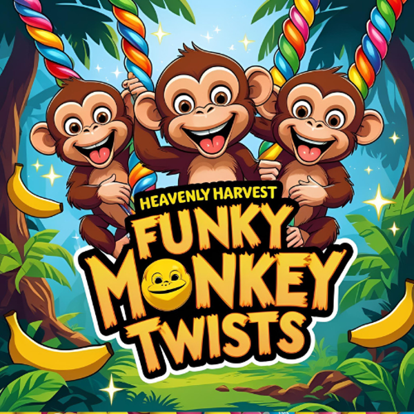 Funky Monkey Twists 🍌🎉