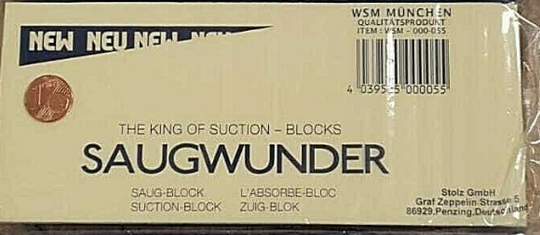 4 x Saugwunder Saug Schwamm GROß Saugblock extra superstark Teppich Flecken weg