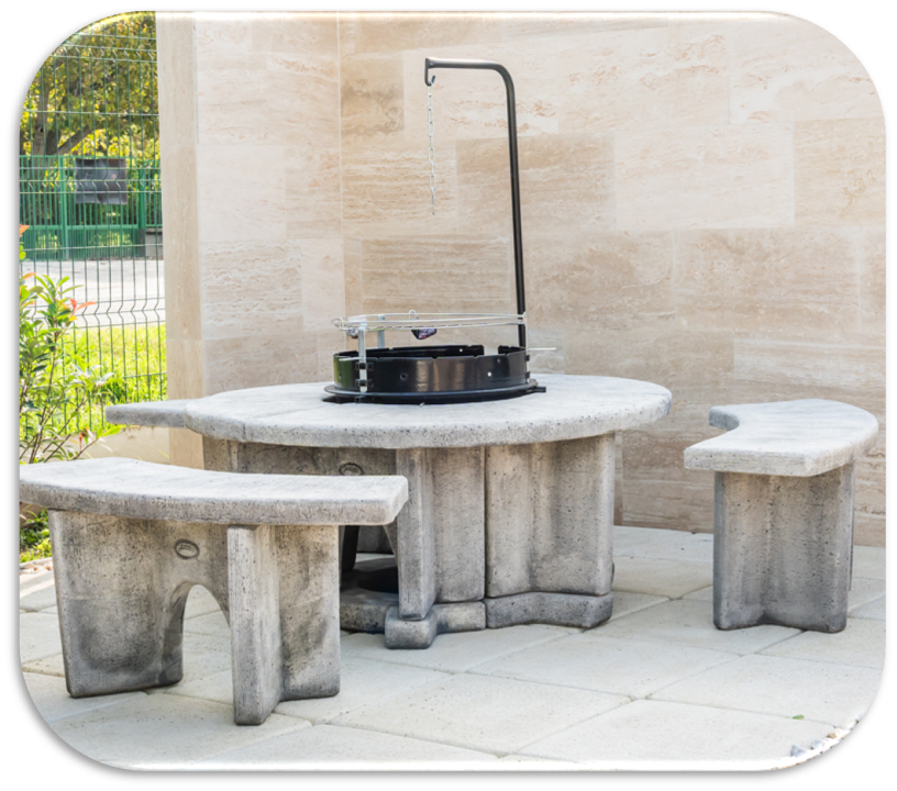 Innova Grill Set 120 niedrig