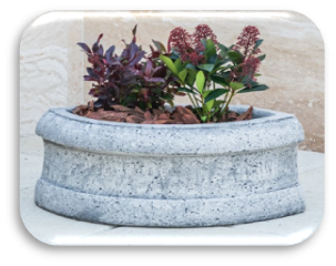 Monarchie Blumenbecken einzeln