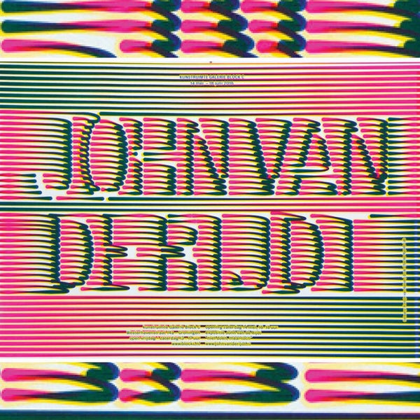 Poster - John van de Rijdt