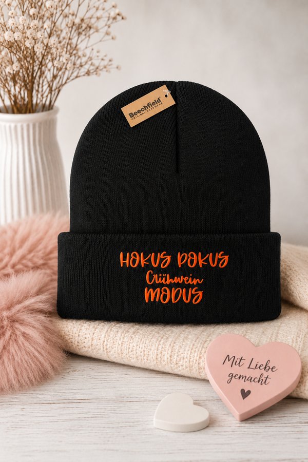 🧢 Printers Beanie mit Spruch
