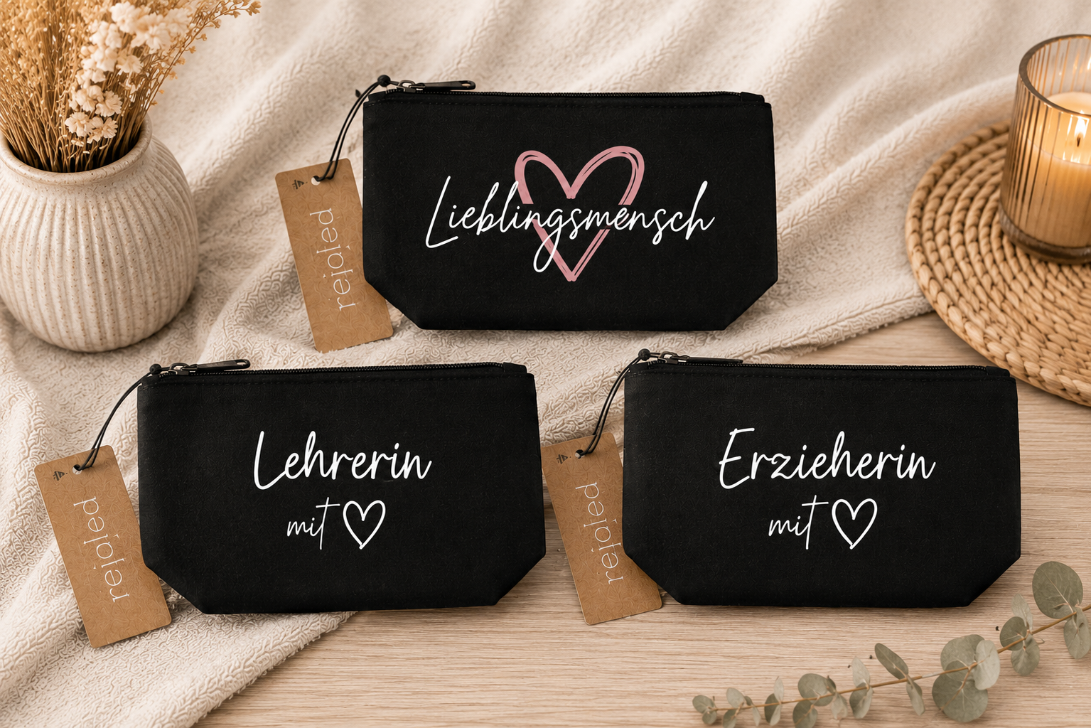 Täschchen mit Spruch