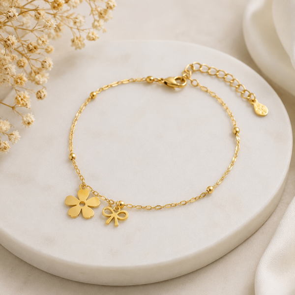 YEHWANG Armband Floral Bowlicious