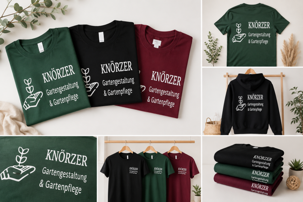 Arbeits-T-Shirts mit Wunschdruck | Personalisierte Berufsbekleidung