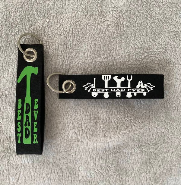 Schlüsselanhänger Filz Papa