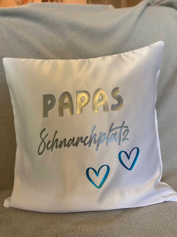 Kissen mit Spruch 40x40 cm
