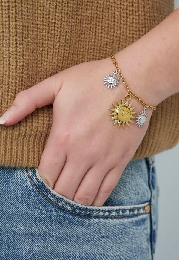 Armband schimmernde Sonne