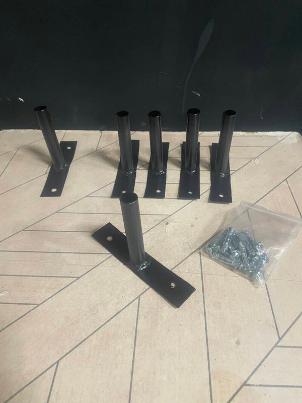 Pack 6 soportes para pared