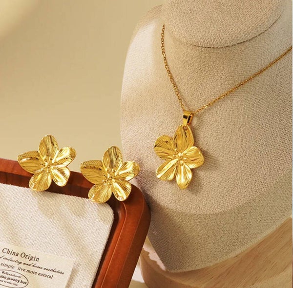 Collier Iris - Acier inoxydable