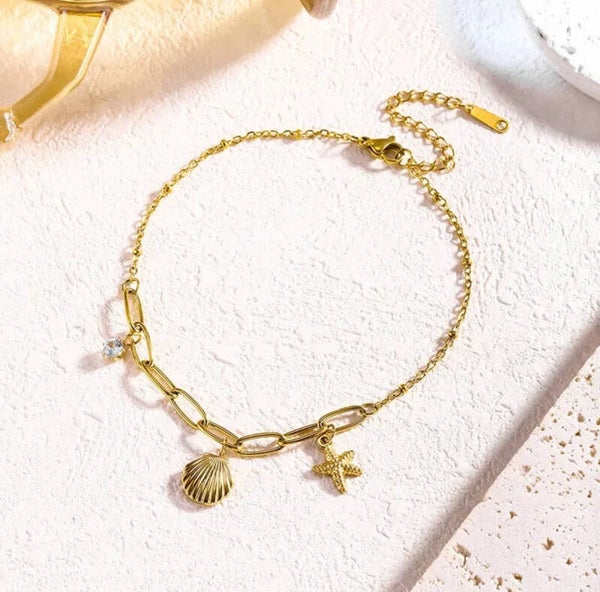 Chaîne de chevilles Alma - Acier inoxydable