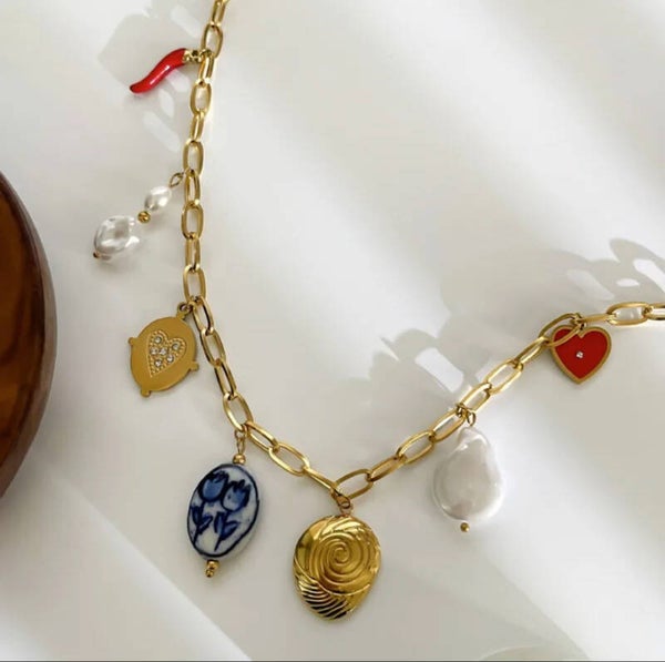 Collier Amore - Acier inoxydable