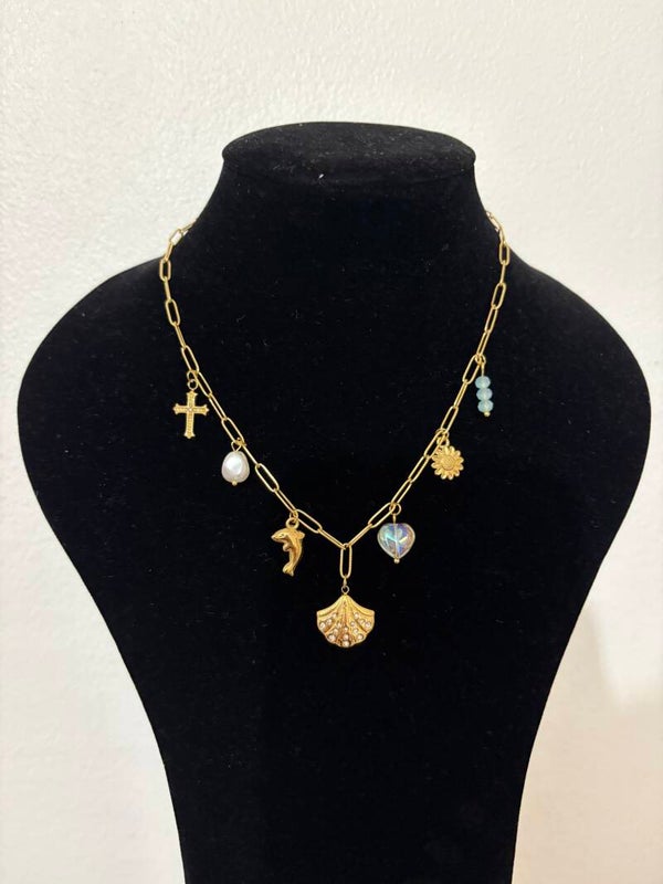 Collier Amélia - Acier inoxydable