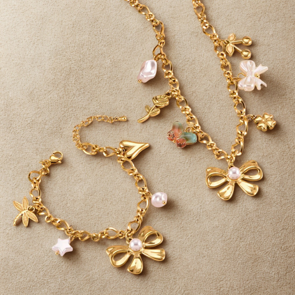 Parure Aléna - Acier inoxydable