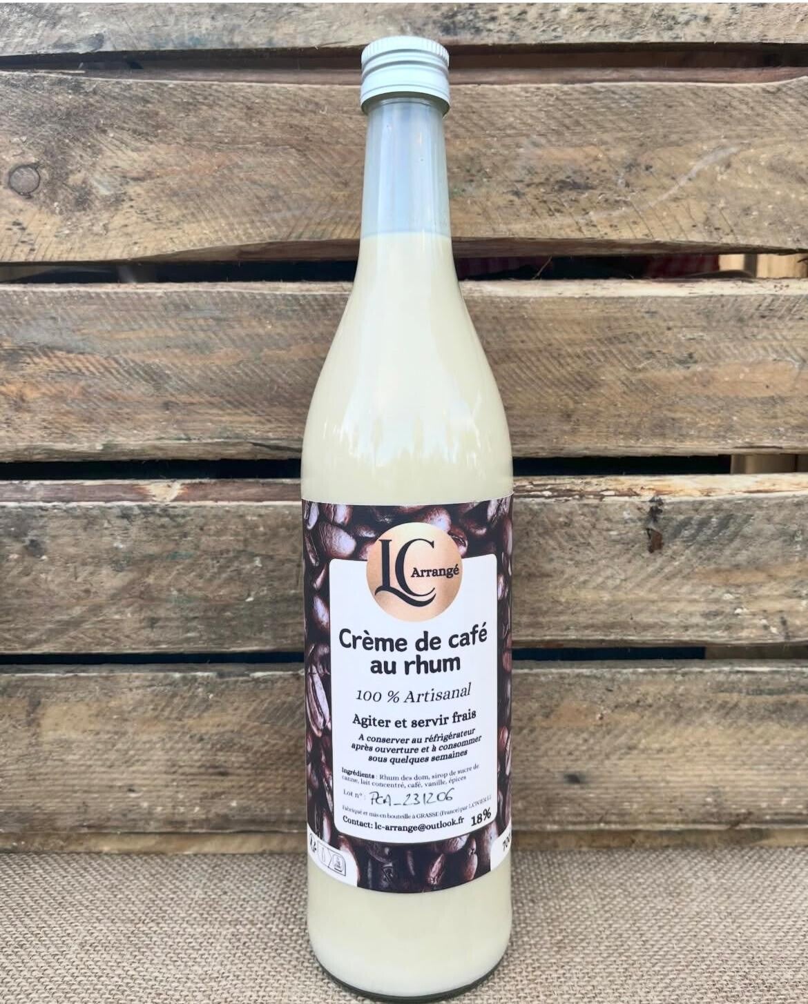 Crème de café au rhum