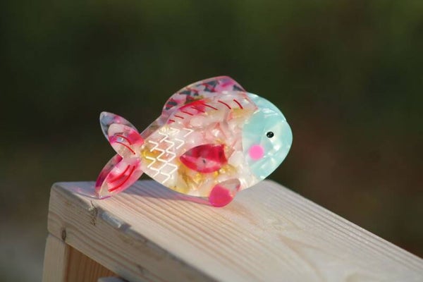 Pince Poisson en Couleur