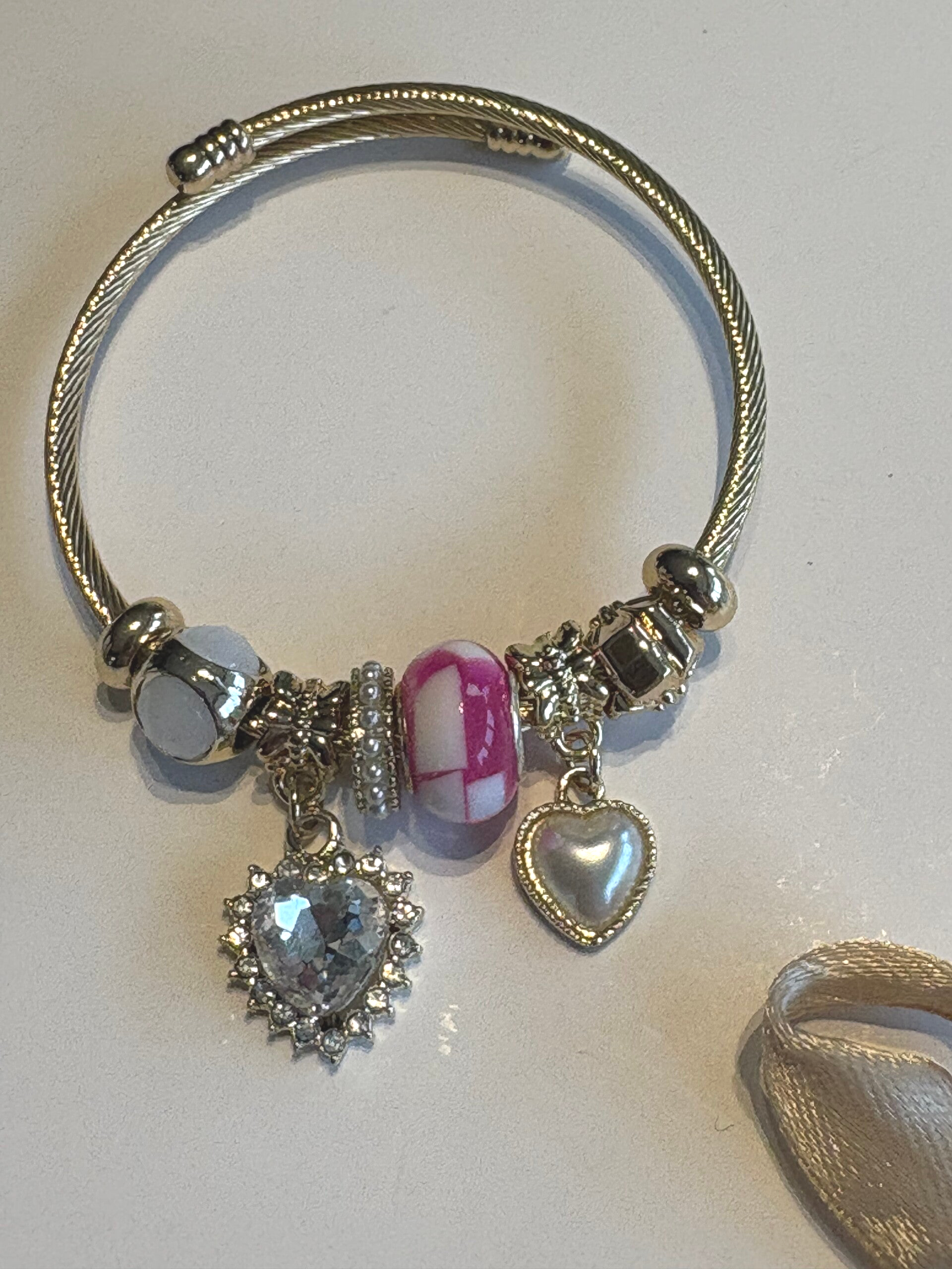 Bracelet breloques HEART