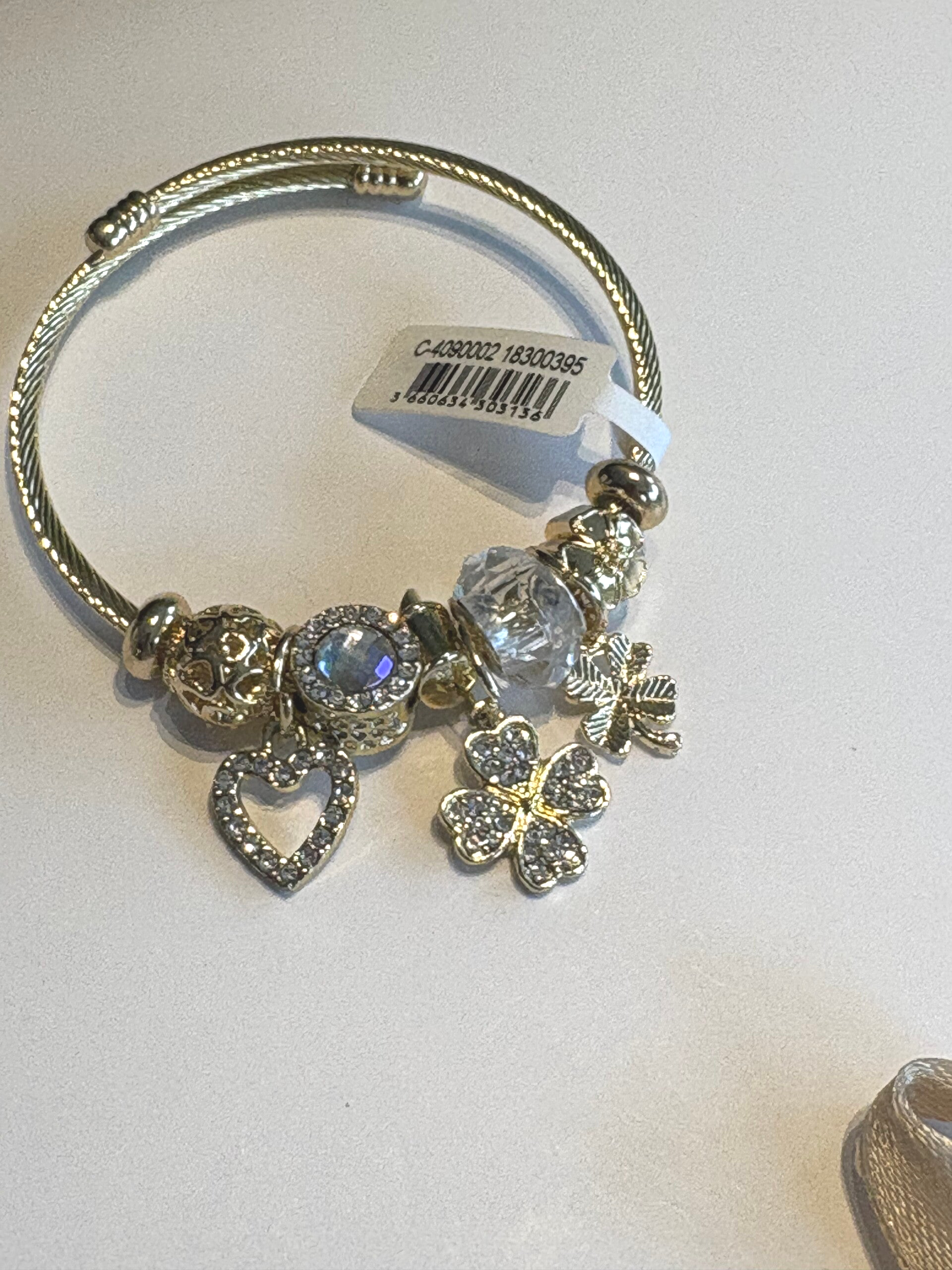 Bracelet breloques CHANCE GOLD