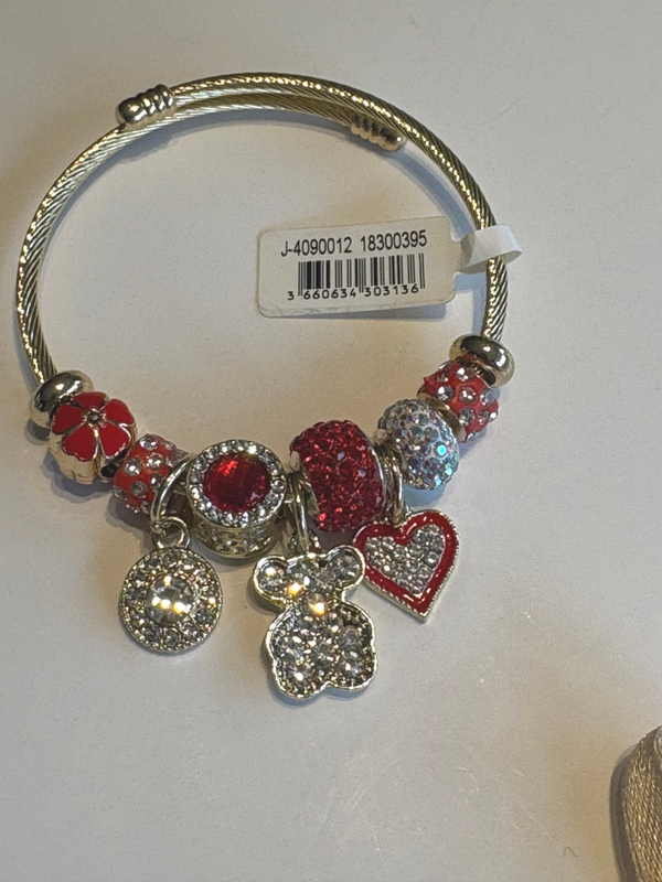 Bracelet breloques TEDDY