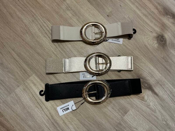 Ceinture boucle large