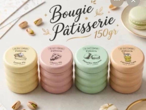 Bougies pâtisseries fruit company