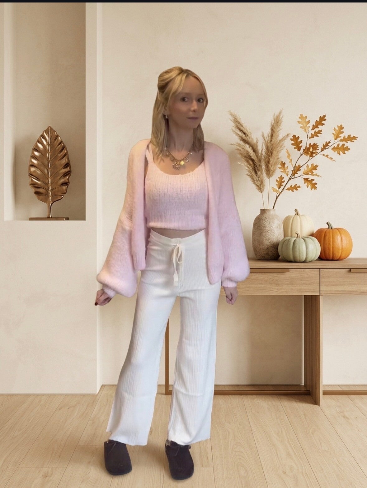 Pantalon Loriane écru