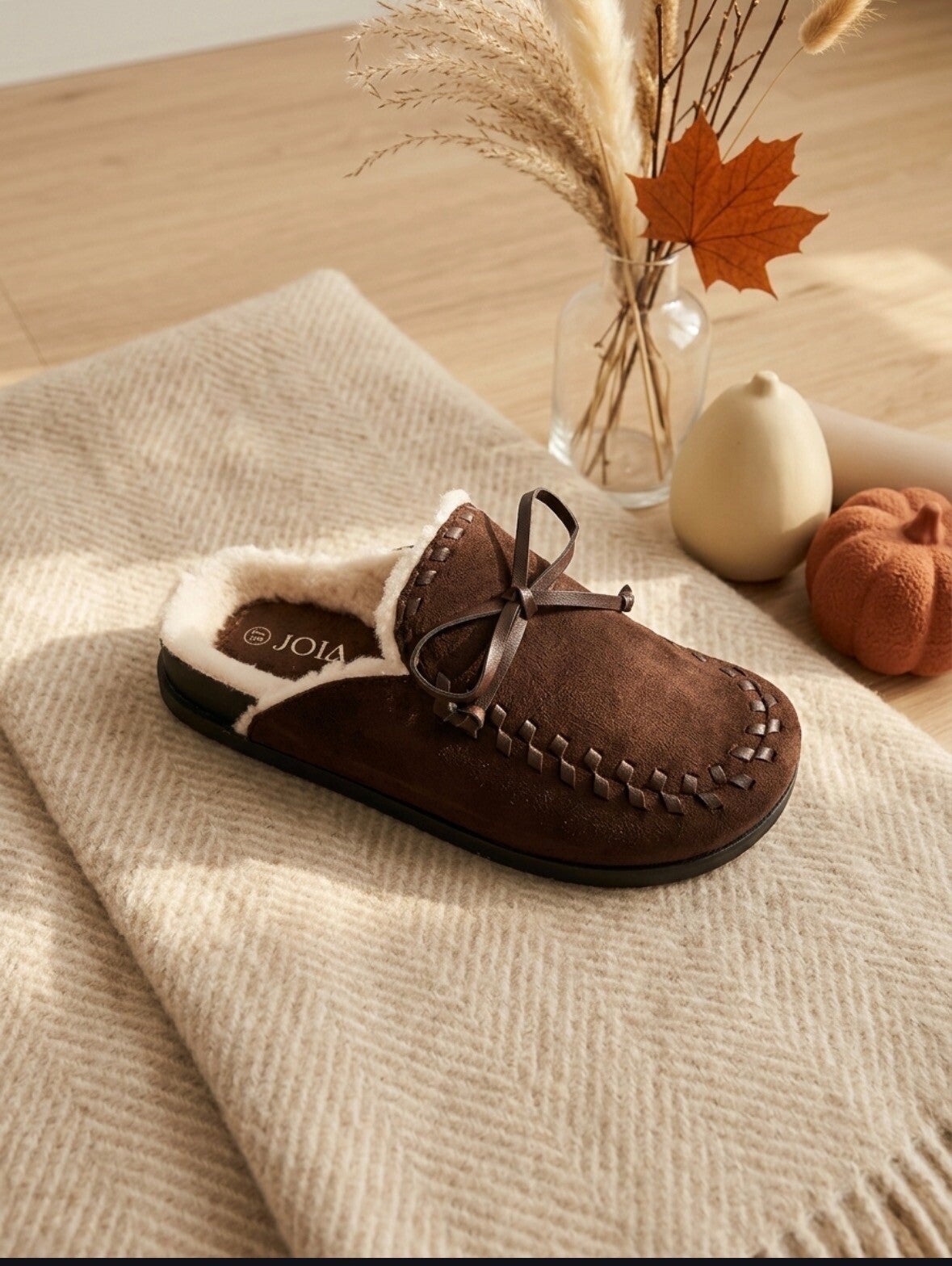 Mules fourrées